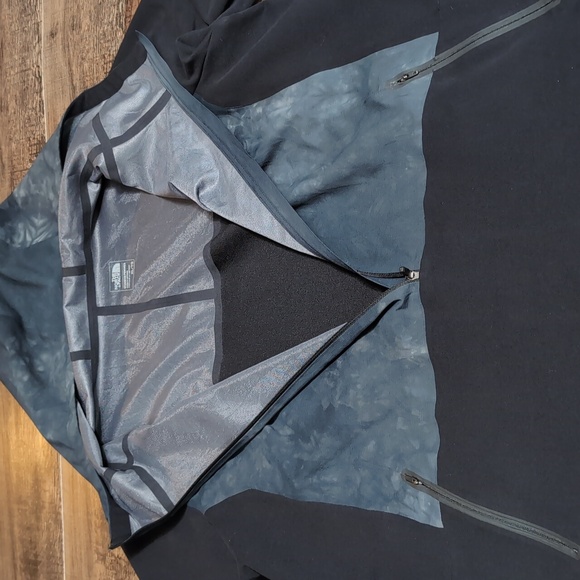 The North Face Terra Metro 3/4 Zip Pullover Size XL in Black Grey Tie-dye - Picture 9 of 11